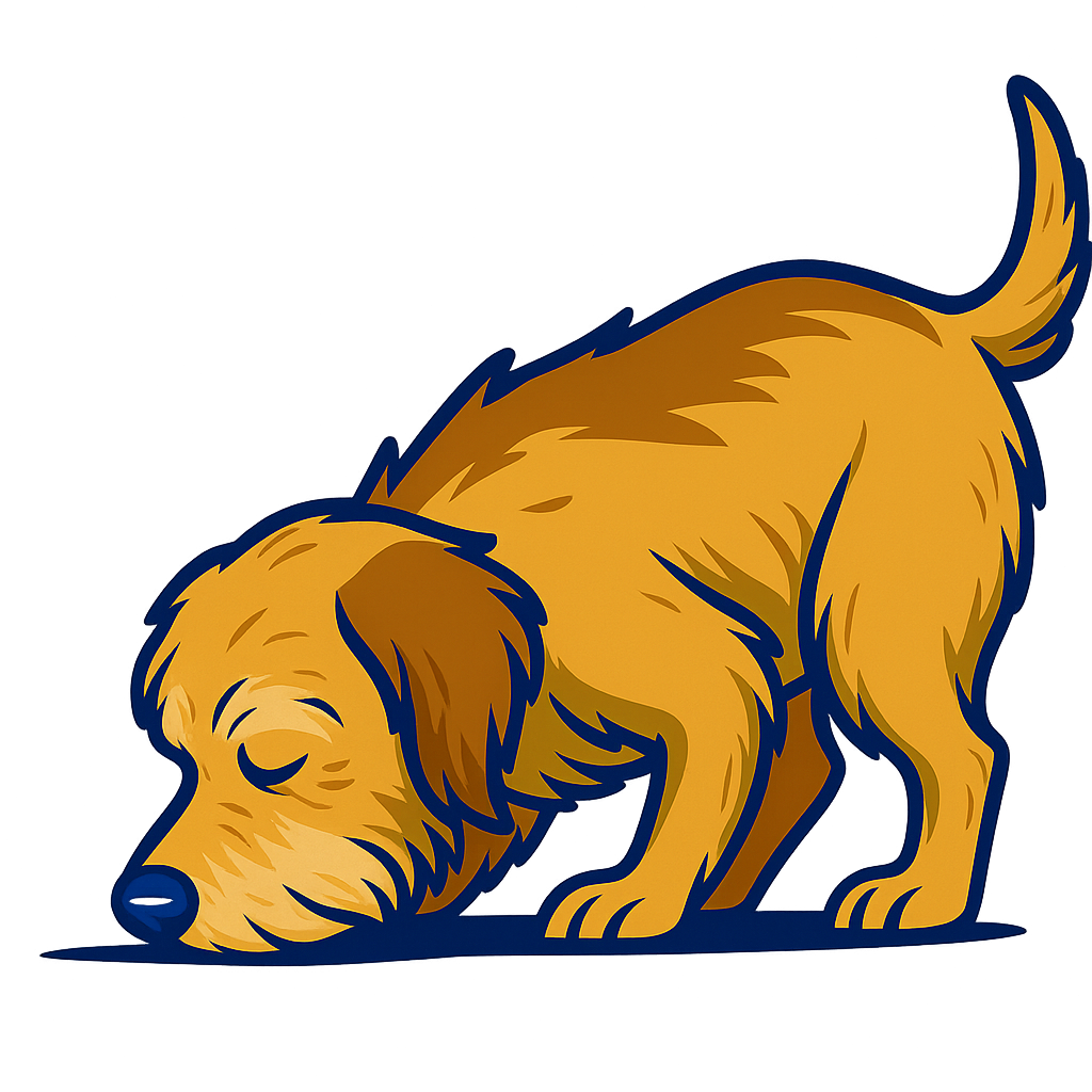 Lady, your guide, sniffing the trail to a better deal